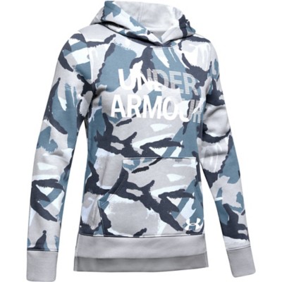 girls under armour camo sweatshirt