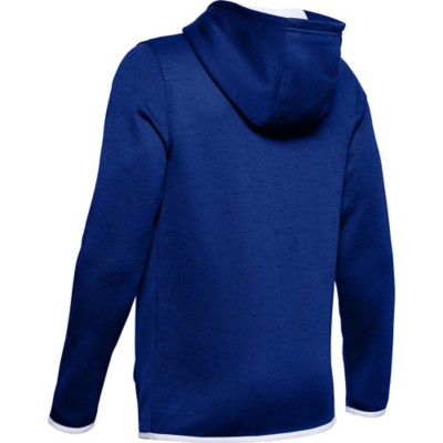 under armour hoodie blue kids