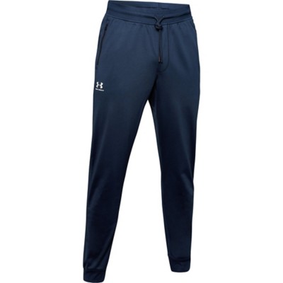 under armour men's tapered leg tricot pants