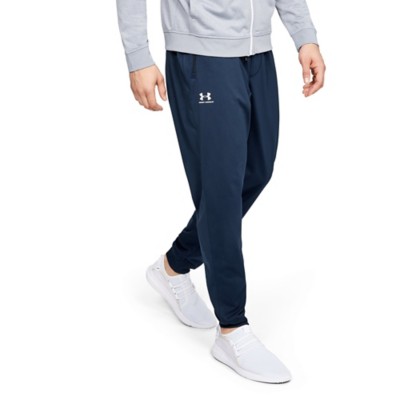 under armour men's tapered leg tricot pants