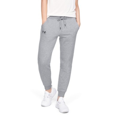 womens grey under armour sweatpants