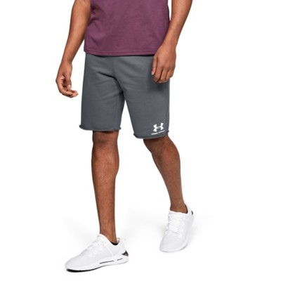 under armour terry fleece shorts