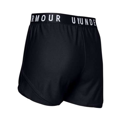 Short Under Armour Play Up 3.0 Feminino - Branco+Preto