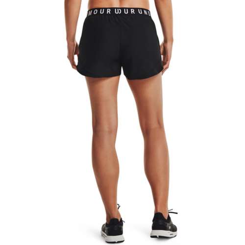 Under Armour Women's Play Up 3.0 Shorts - Black / White, XL