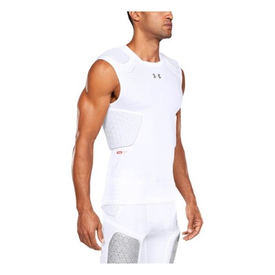 under armour football padded compression shirt