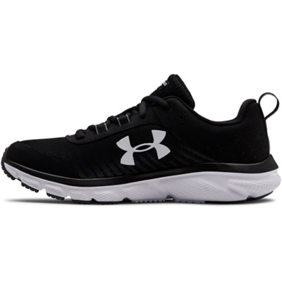 all black womens under armour sneakers