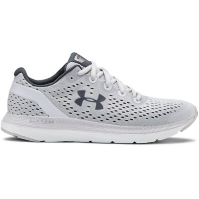 under armour grey running shoes