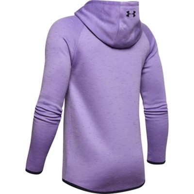 purple under armour hoodie