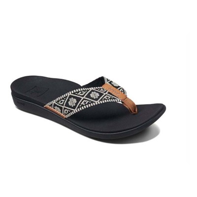 womens reef sandals with arch support