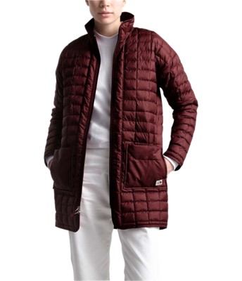 north face thermoball long coat