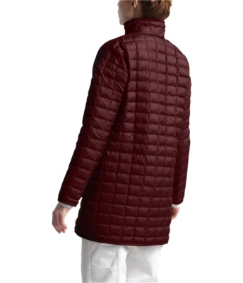 north face thermoball long coat