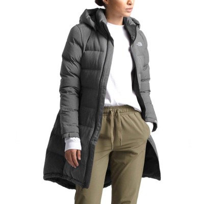 the north face long winter coat
