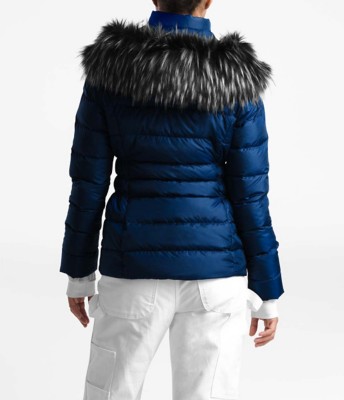 north face gotham jacket blue