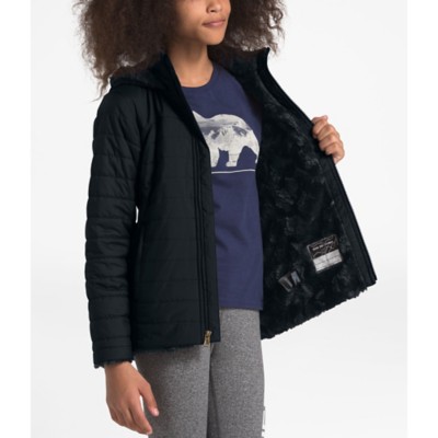 the north face girls mossbud swirl parka