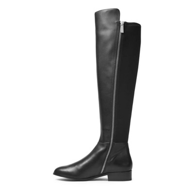 michael kors bromley leather boots