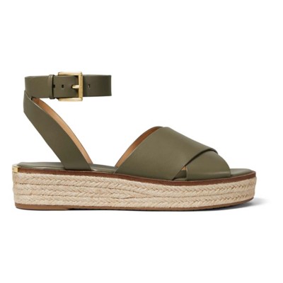 michael kors slippers womens olive