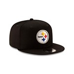 New Era Pittsburgh Steelers Snap Basic 9Fifty Adjustable Hat - Thumbnail 3 of 4