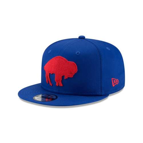 Men's New Era White/Red Buffalo Bills Historic Logo Retro Sport 9FIFTY Snapback  Hat