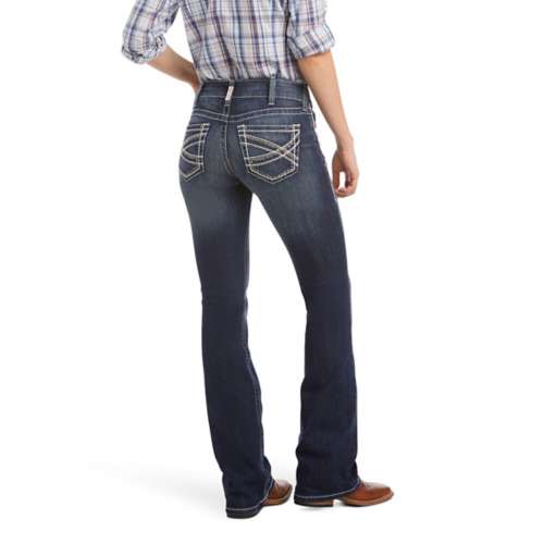 Women's Ariat Real Entwined Slim Fit Bootcut Jeans