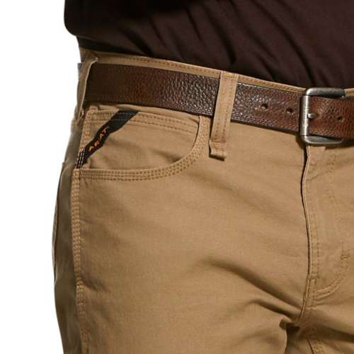 Men's Ariat Rebar M4 Low Rise DuraStretch Made Tough Stackable Utility Work Pants