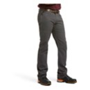 Men's Ariat Rebar M4 Low Rise DuraStretch Made Tough Stackable Straight Leg Utility Work Pants
