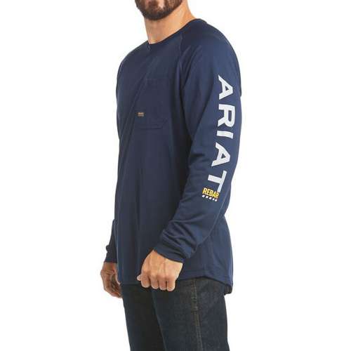 Men's Ariat Rebar Heat Fighter Long Sleeve T-Shirt