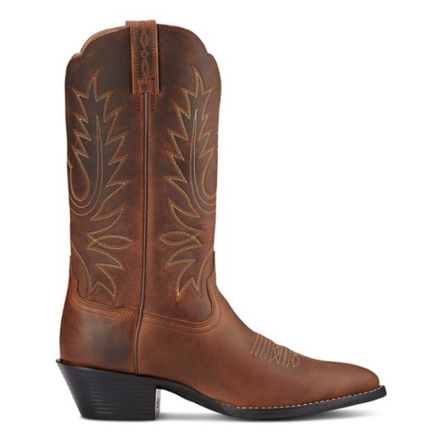 Women's Ariat Heritage R Toe Wide Calf Western Boots