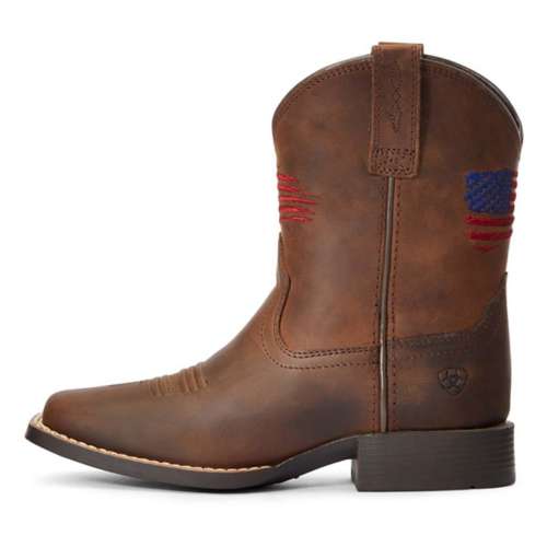 Little Boys' Ariat Patriot II Western Boots