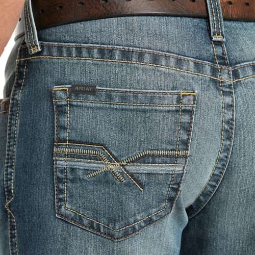 Men's Ariat M4 Stockton Stackable Relaxed Fit Straight Jeans