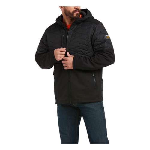Men's Ariat Rebar Cloud 9 Insulated Hooded Shell Jacket