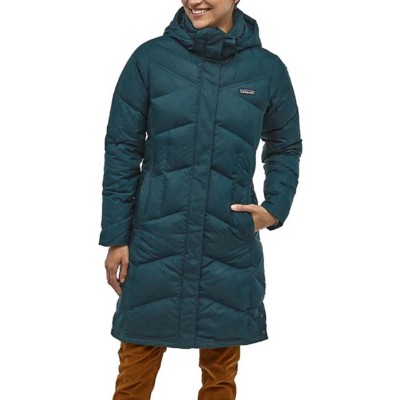 patagonia women's long down jacket
