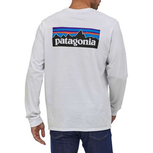 Patagonia Men's P-6 Logo Responsibili-Tee Long Sleeve​​​​​​​ Shirt 