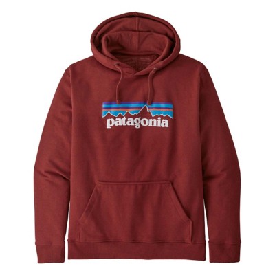 red patagonia sweatshirt