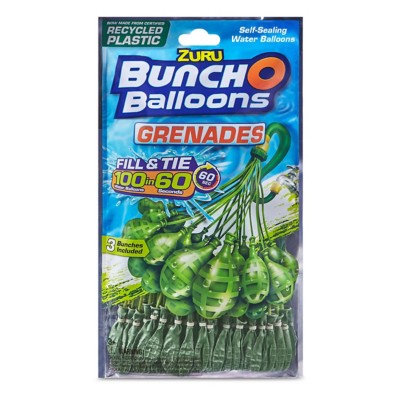 Zuru Bunch O Balloons Water Grenades 3 Pack