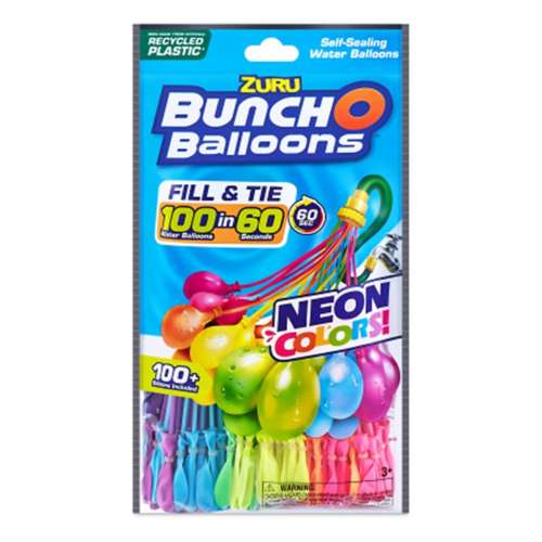 Zuru Bunch O Balloons Neon Splash 3 Pack