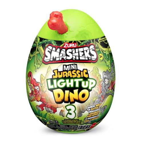 Zuru Surprise Smashers Jurassic Light Up Mini Dino Egg