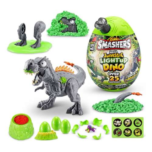 Smashers Mega Jurassic Light Up Dino Egg (Styles May Vary)
