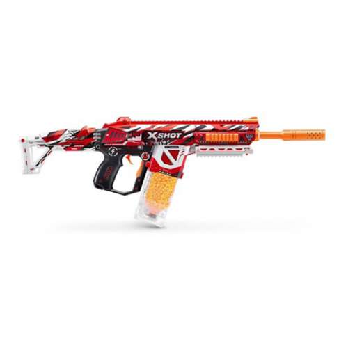 X-Shot Hyper Gel Trace Fire Blaster (10,000 Gel Pellets) ZURU for Ages 14+  