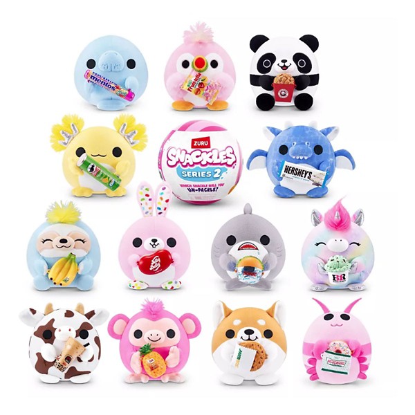 Photos - Soft Toy Snackles 5in Capsule Snack Swap Mystery Plush 19305207007