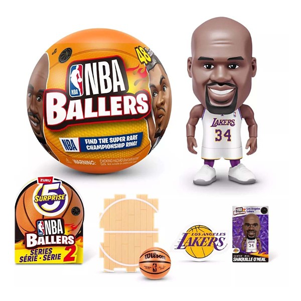 5 Surprise NBA Ballers Series 2