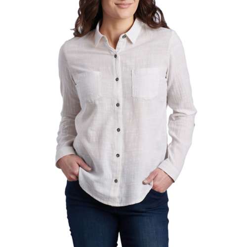 Women's Kuhl Adele Long Sleeve Button Up Shirt