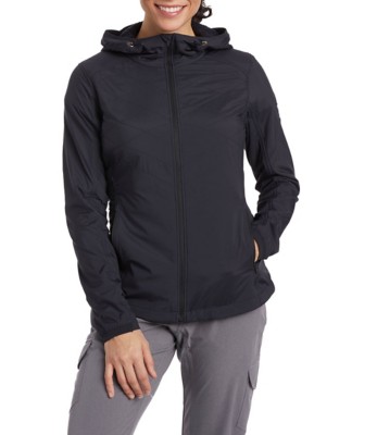 Women's Kuhl The One Hooded Rain Manches Jacket