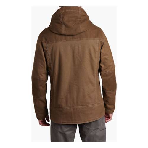 Men's Kuhl Law Fleece Lined knitted hoodie Softshell Jacket
