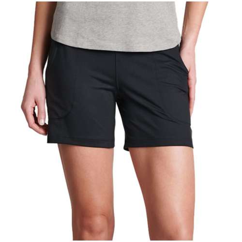 PULZ ILL WIDE CAPRI - Shorts - black 