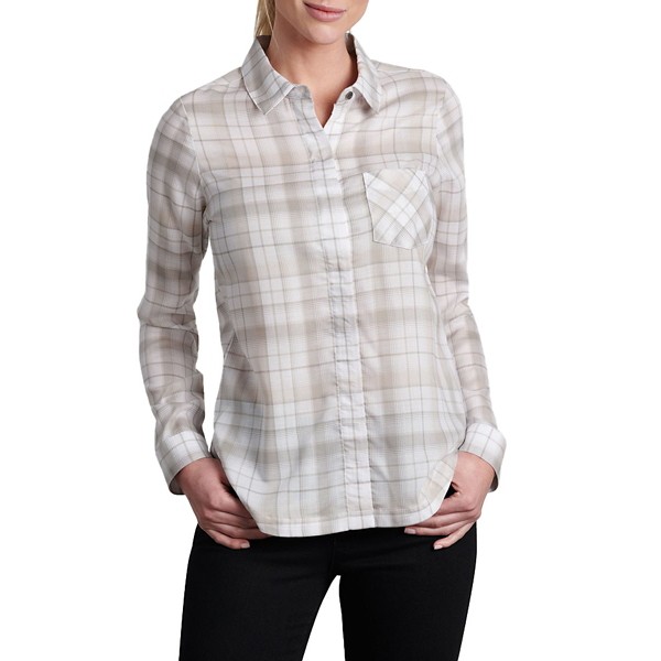 Women's Kuhl Hadley Plaid Long Sleeve Button Up product image