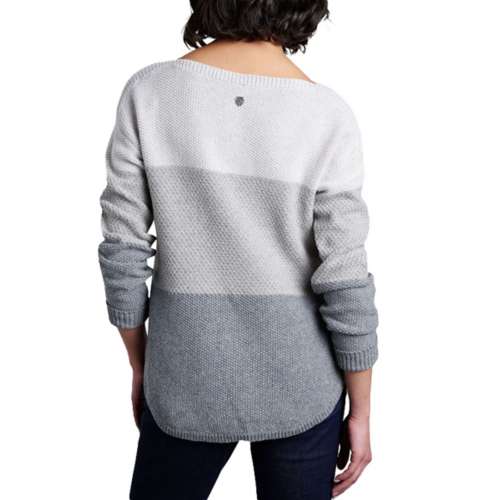 The Wild Collective Women's Minnesota Vikings White Button-Up Sweater