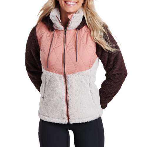 Women's Kuhl Prima Flight Detachable Hood Fleece Jacket