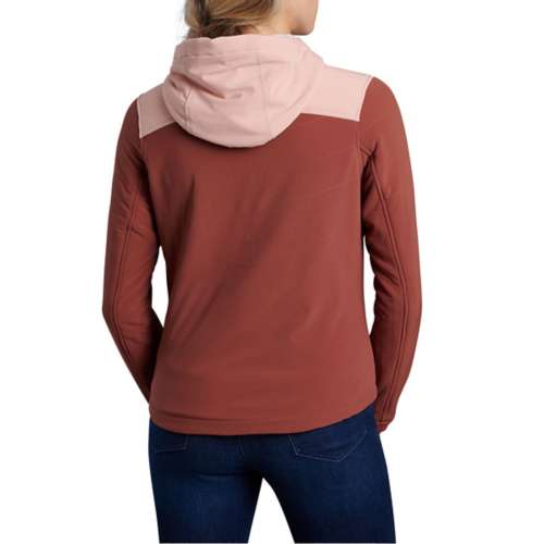 Women's Kuhl Aero Hooded 1/4 Snap Fleece Pullover