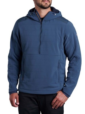 Men's Kuhl Aero Hooded 1/2 Zip Fleece Pullover