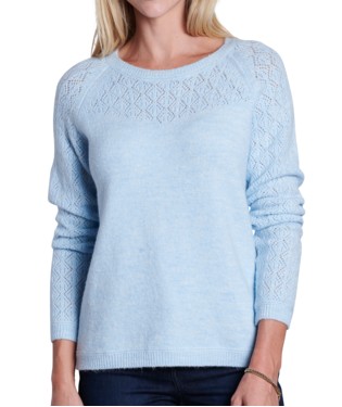 Women's Kuhl Sonata Pointelle Sweater Pullover Sweater